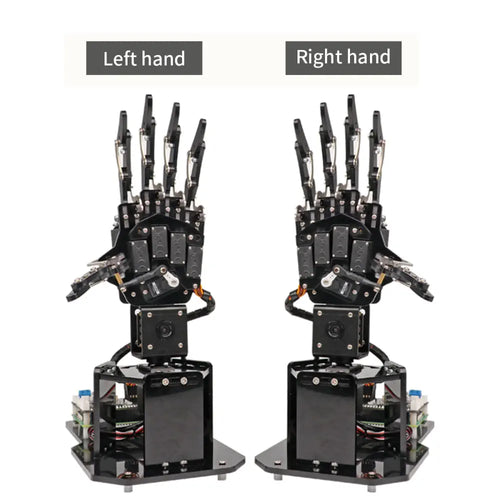 Hiwonder uHandPi Raspberry Pi Robotic Hand AI Vision Python Programming (Left Hand with Raspberry Pi 5 8GB)