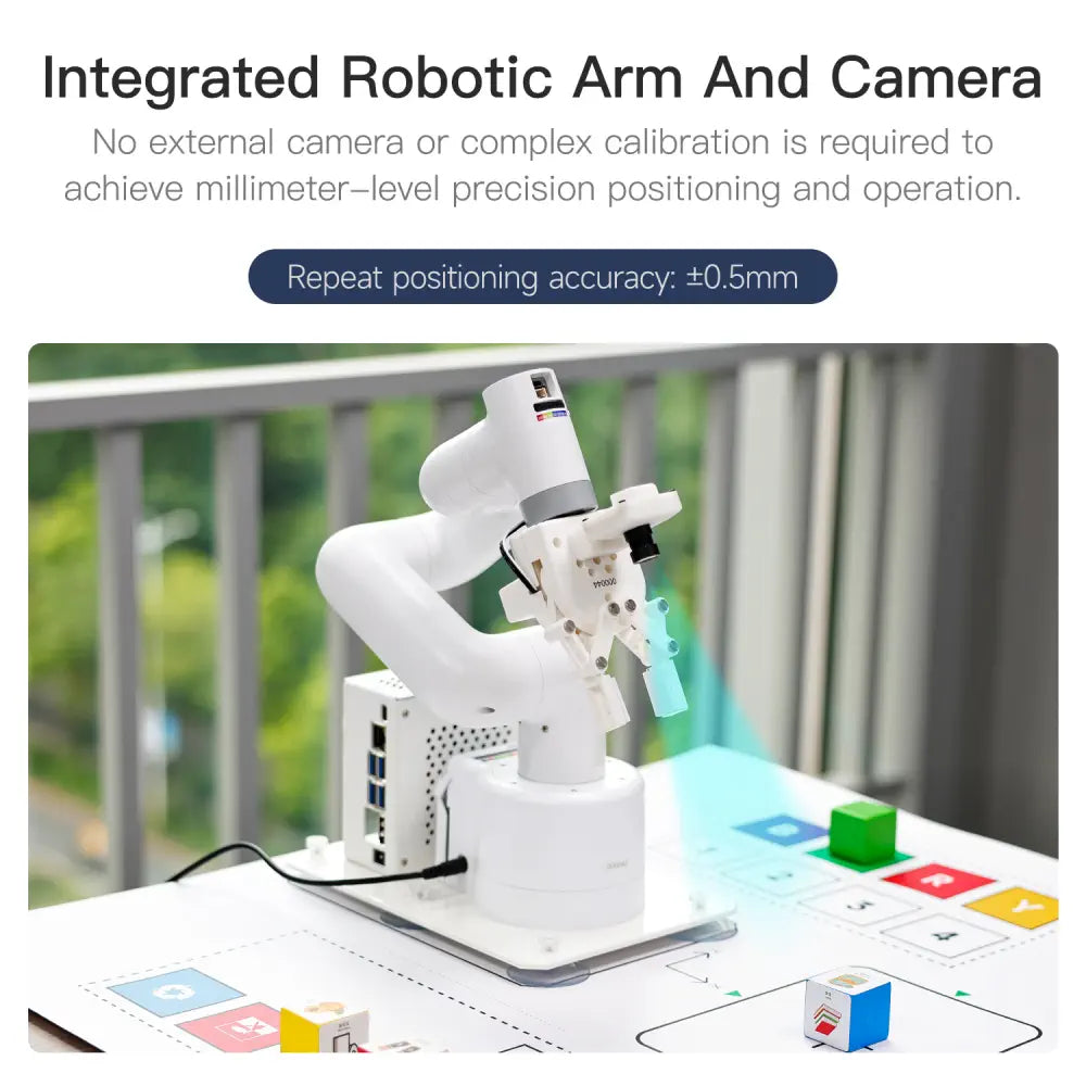 Yahboom JetCobot 7-axis visual collaborative robotic arm-Jetson NANO 4GB