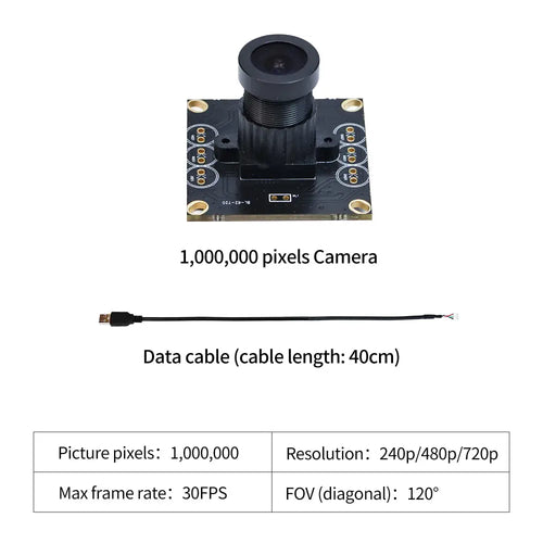 USB Camera Module for Raspberry Pi Jetson--1MP  USB camera