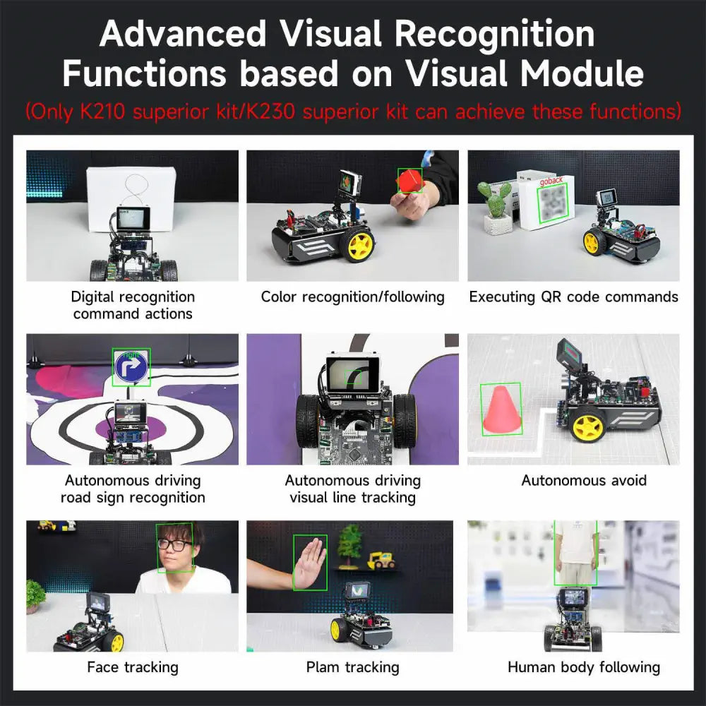 Yahboom MSPM0 smart robot car based on MSPM0G3507-K210 Superior Kit