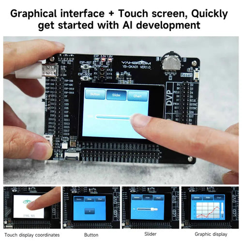 Yahboom AI-Motion K210 Development Board Kit, RISC-V Face Recognition Camera