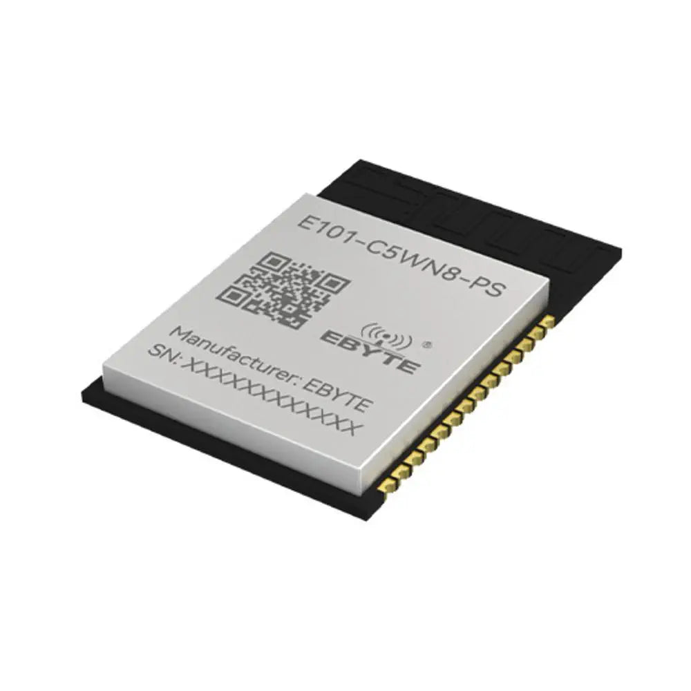 E101-C5WN8-PS ESP32-C5 dual-band WiFi module High performance 2.4&amp;5GHz WiFi module Compliant with WiFi-6 protocol and Bluetooth 6.0 protocol standards