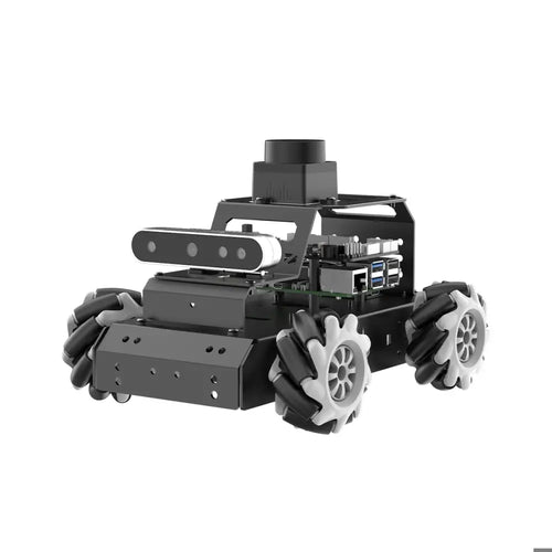 Hiwonder MentorPi M1 Raspberry Pi Robot Car – Mecanum wheel ROS2 Robot, with Large AI Model ChatGPT, SLAM and AI Vision and Voice Interaction (Advaned Kit with Raspberry Pi 5 4GB)