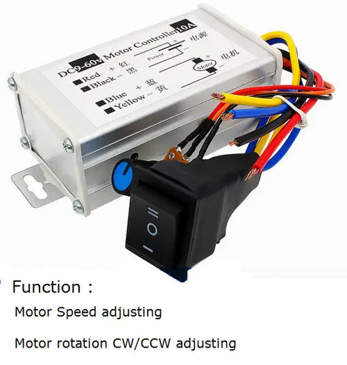 PWM DC Motor Speed Controller Switch Control 12V 24V 36V