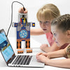 BinaryBots Cardboard to Code Robot Kit with BBC micro:bit - STEM Coding Robot Toy - Build Program Sensor Based Learning Robot - Educational Gift for Kids &amp; Schools | DIMM