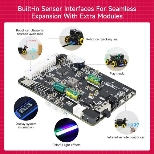 Raspberry Pi 5 Robot Expansion Board