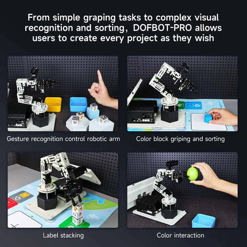 Yahboom DOFBOT Pro 3D Depth Vision Robotic Arm-Standard Version with Jetson Orin NX SUPER 8GB SUB Board