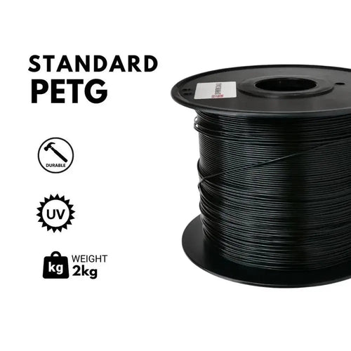 White Standard PETG Filament 1.75mm 2kg