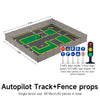 Yahboom Autopilot Track Map UV printing canvas (2.8m*3.2m)--Autopilot Track+Fence props