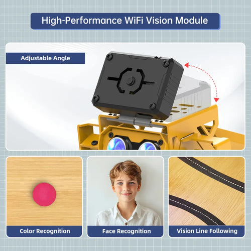 Hiwonder MechDog Pro Open-Source AI Robot Dog with Robot Arm, IoT, AI Voice &amp; Vision Interaction, Python, Arduino &amp; Scratch Programmable