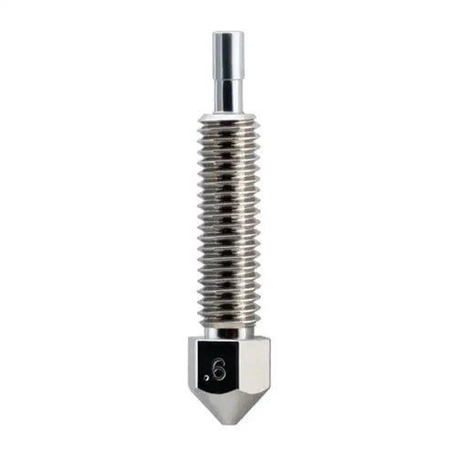 Micro Swiss Brass Plated Wear Resistant Nozzle for FlowTechT Hotend - 0.6mm