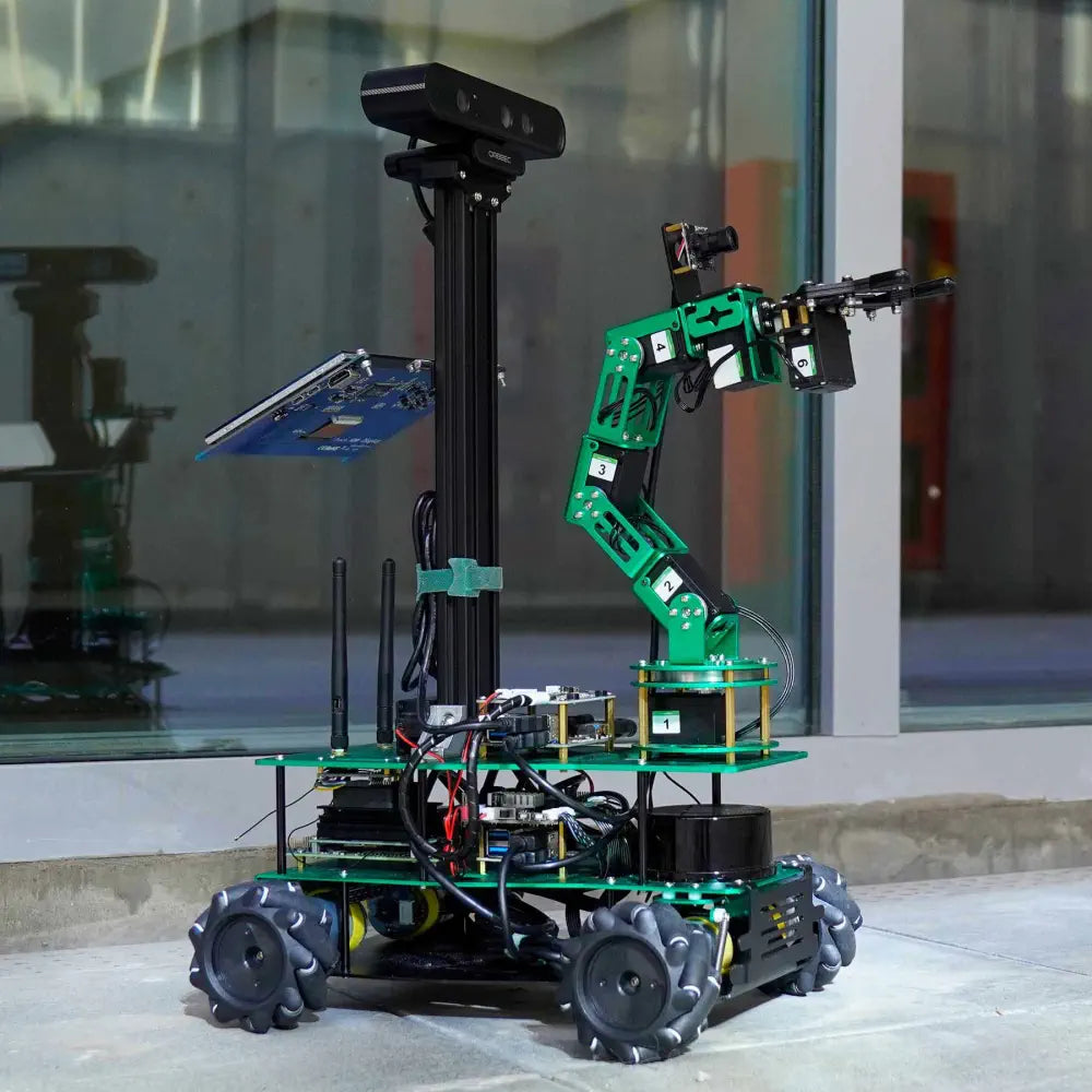 Yahboom Rosmaster X3 Plus 6-DOF Robotic Arm with AI Vision and Voice Control RaspberryPi Version(RaspberryPi 5 Board NOT include)