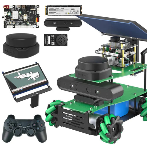 ROSMASTER X3 ROS2 Robot with Mecanum Wheel -Ultimate without Orin SUPER Board
