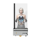 ATEAGO A1 ROS AI Advertising Robot AGV Self-Driving OLED LCD Display Mobile Base Marketing Promotion