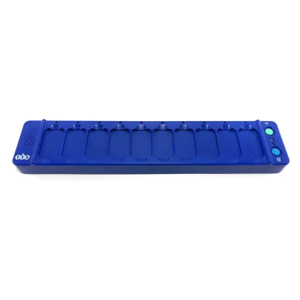 Tactile Code Reader with 25 Tactiles - Compatible with Blue-Bot &amp; Rugged Robot Coding Toys - Bluetooth, Rechargeable, Debug Friendly Programming Tool for Kids