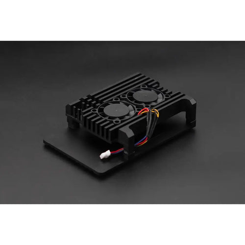 DFRobot Dual Fans Metal Case for Raspberry Pi 5 Single Board Computer