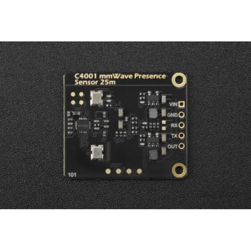 DFRobot mmWave C4001 24GHz Human Presence Detection Sensor (25 Meters, UART)