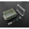 DFRobot Plastic Project Box Enclosure Waterproof Clear Cover - 5.83 x 3.70 x 2.36