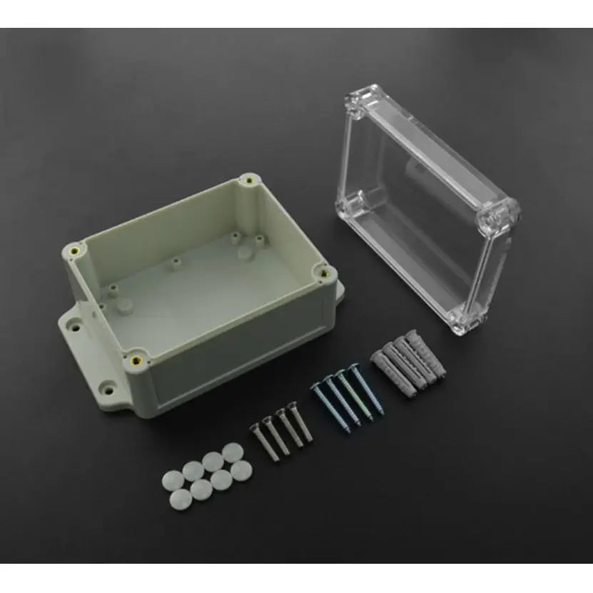 DFRobot Plastic Project Box Enclosure Waterproof Clear Cover - 5.83 x 3.70 x 2.36