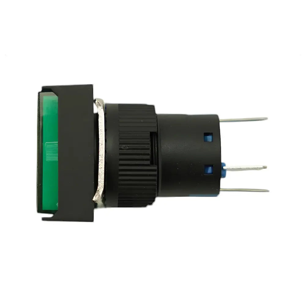 DFRobot Self Locking Lamp Press Button - Green