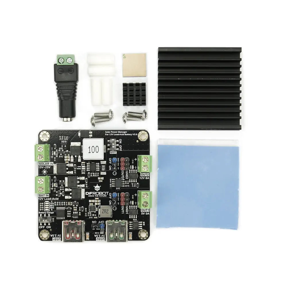 DFRobot Solar Power Manager for 12V Lead-Acid Battery