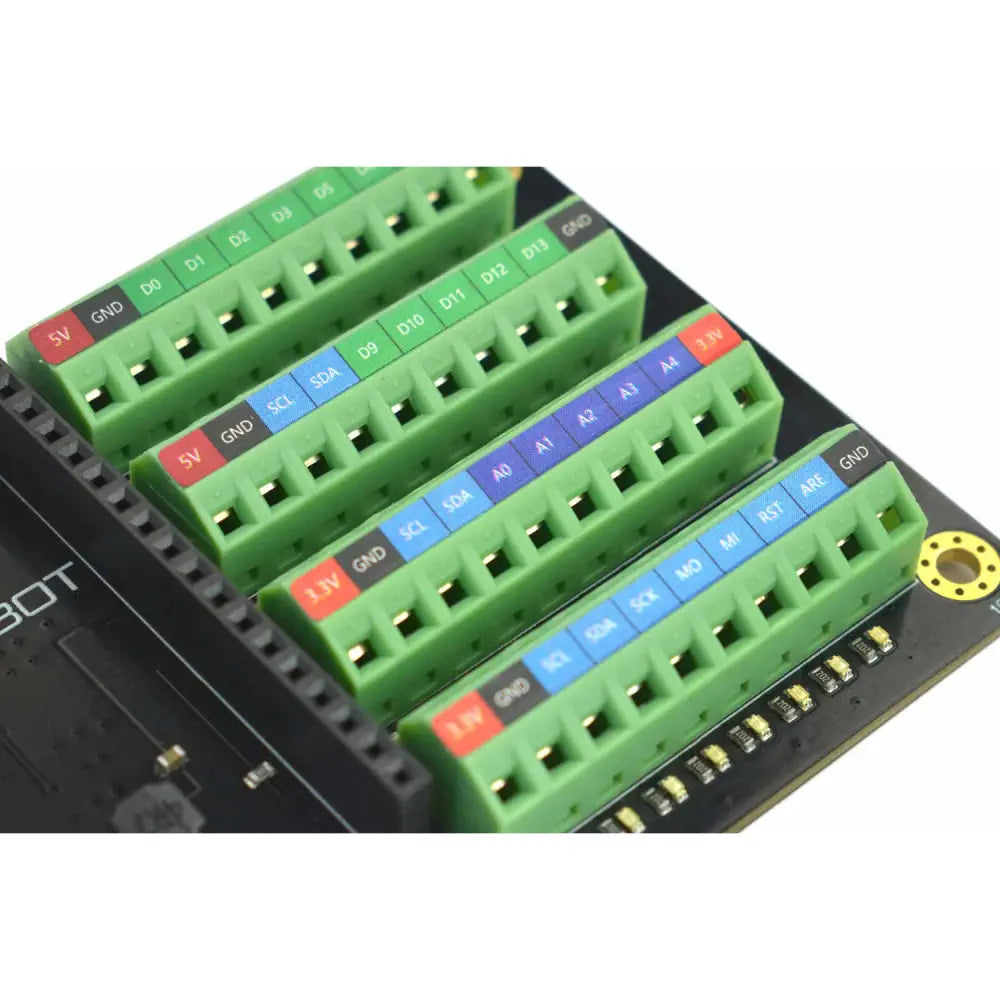DFRobot Terminal Block Board for FireBeetle 2 ESP32-E IoT Microcontroller