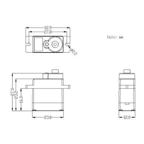 DFRobot 9G 180° Clutch Servo