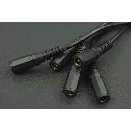 DFRobot DC 5.5*2.1mm 1 Female to 3 Male Power Cable