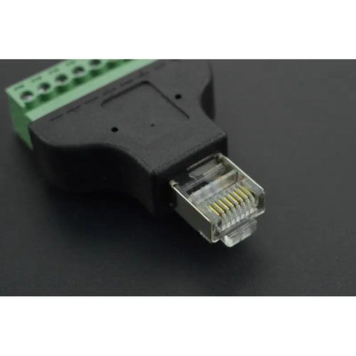 DFRobot Ethernet RJ45 Male Plug Terminal Block