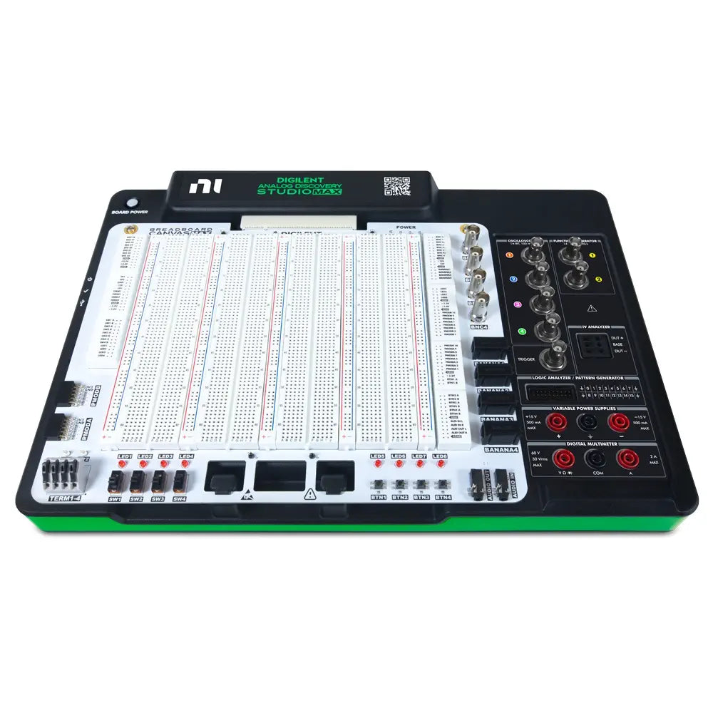Digilent Analog Discovery Studio Max: Multi-Instrument Lab for Engineering Experimentation (Device only)