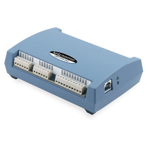 Digilent USB-2408-2AO; DAQ; 16SE/8Diff; 24b; 1kS/s; 8DI/O