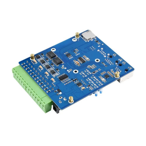 Dual ETH Quad RS485 Base Board (B) for RPi CM4, Gigabit Ethernet, 4CH Isolated