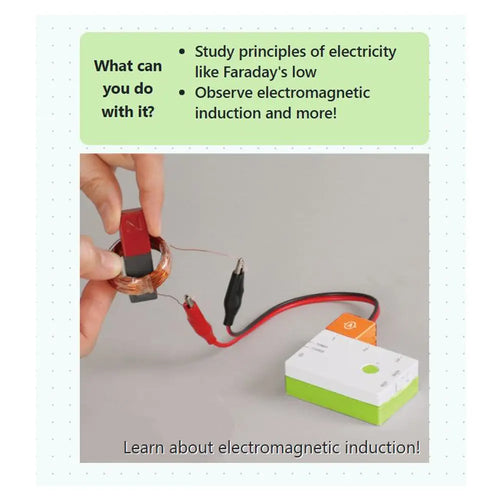 Current Sensor for Artec Logger Main Unit Educational Wireless Data Logger - Study Principles of Electricity - Easy and Real Scientific Experiments Educational Toolkit