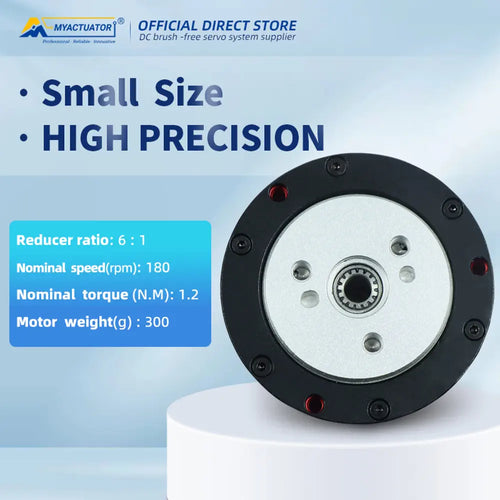 MyActuator RMD-X4 1:6 Micro Motor High Precision Light Weight BLDC 24V High-Speed 600RPM CAN BUS