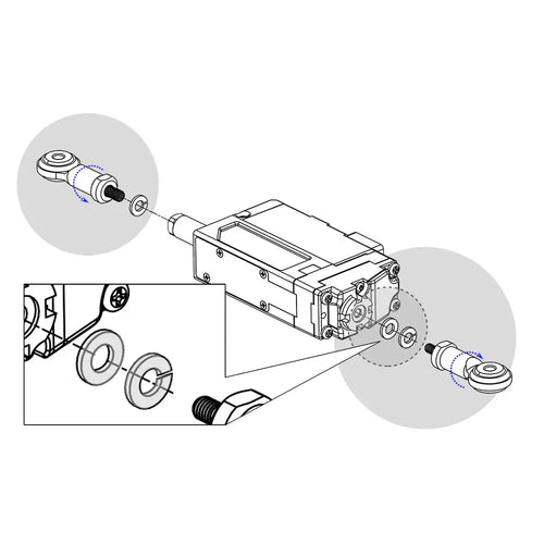 Ball End Bearing Pair for Mightyzap