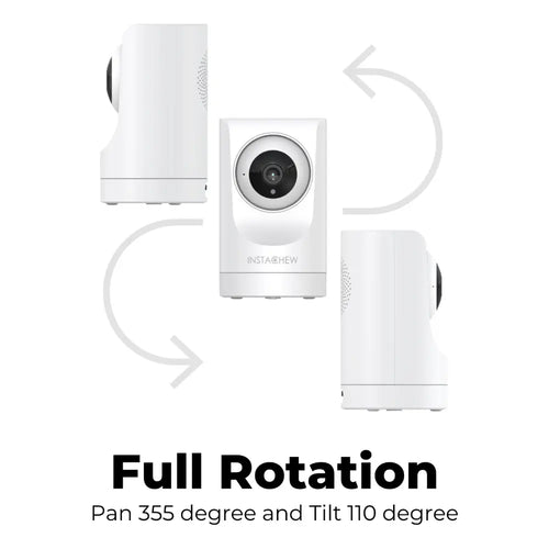 INSTACHEW Puresight 360 1080p HD Pet Camera w/ App Control