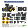 Hiwonder TurboPi Raspberry Pi Omnidirectional Mecanum Wheels Robot Car Kit with Camera Open Source Python for Beginners (Standard Kit without Raspberry Pi 4B)