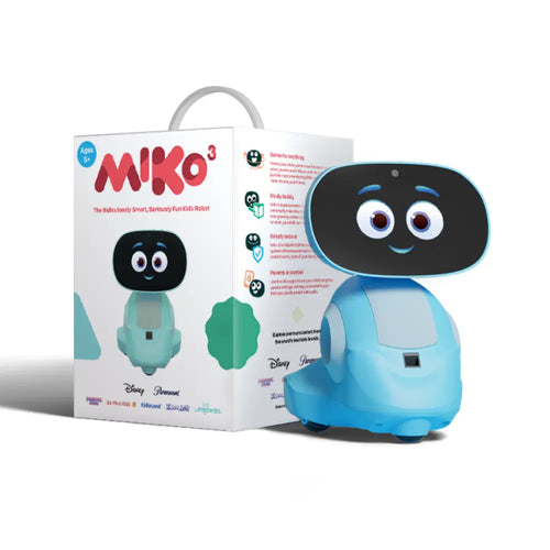 Miko 3 Smart Personal Robot for Kids, Pixie Blue