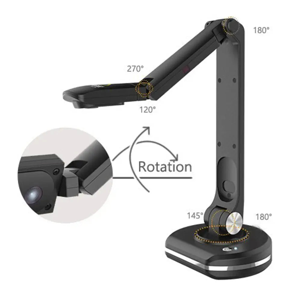 TTS Bee Bots Coding Robot Class Pack - See &amp; Say Version - STEM Educational Programmable Robots with Audio Recording, 200 Step Memory &amp; Free Joyusing V500S Document Camera - Classroom Kit