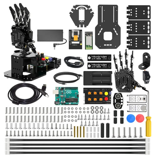 uHand UNO Open Source AI Bionic Robot Hand Support Somatosensory Control, Arduino Programming (Standard Kit)