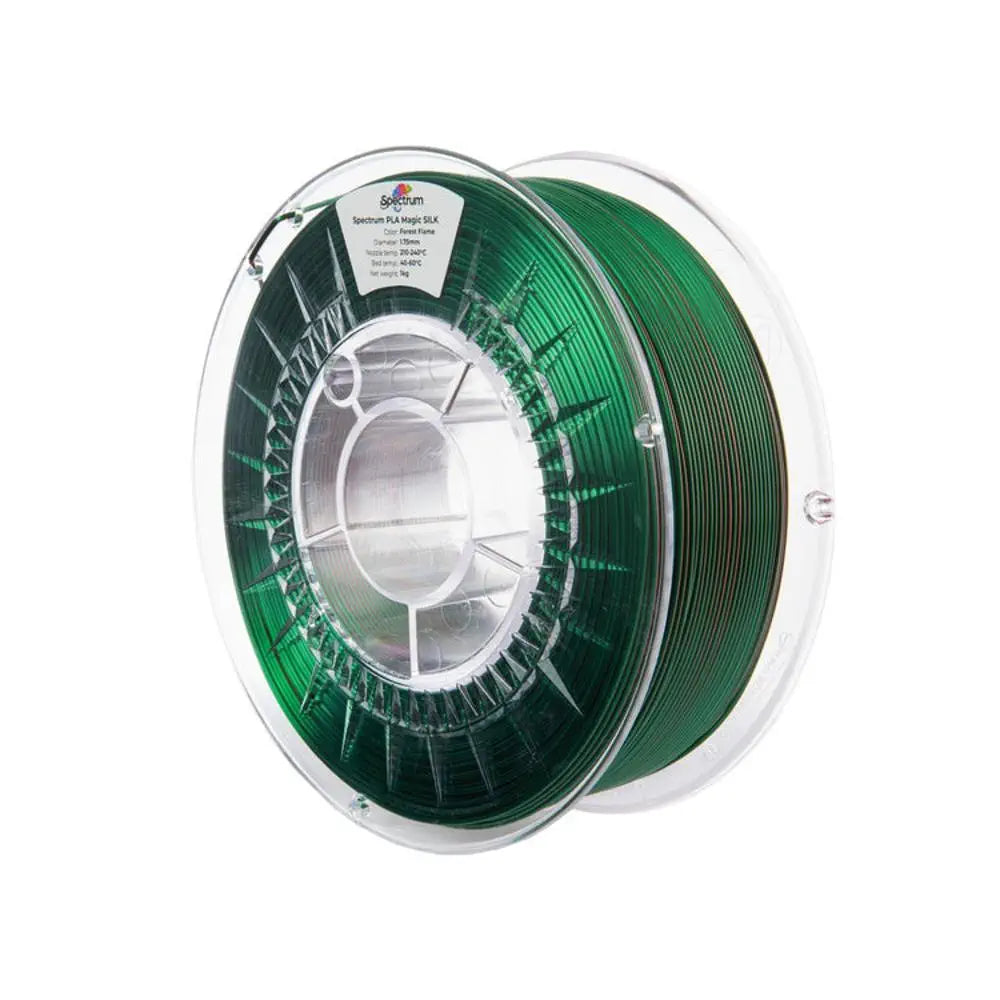 Spectrum PLA Magic SILK Filament - Forest Flame 1.75mm 1kg