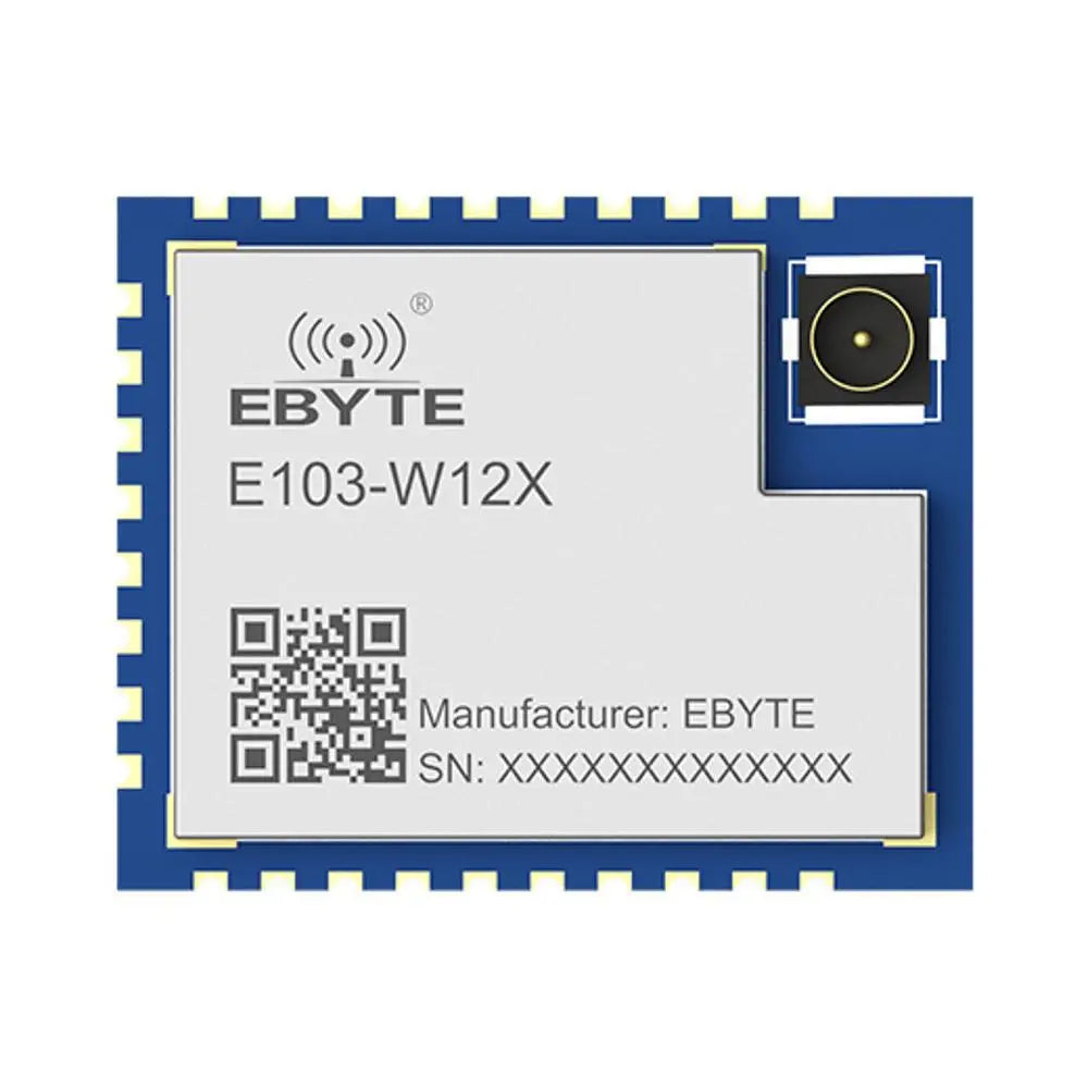 E103-W12X Ultra-low power consumption, Dialog solution chip—DA16200 serial WiFi module,AT command, supports WEP/WPA/WPA2/WPA3