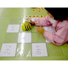 TTS Transparent Grid Mat 4x4 - Clear Coding Robot Playmat - Durable STEM Learning Tool - Supports Sequencing &amp; Computational Thinking | 60×60 cm