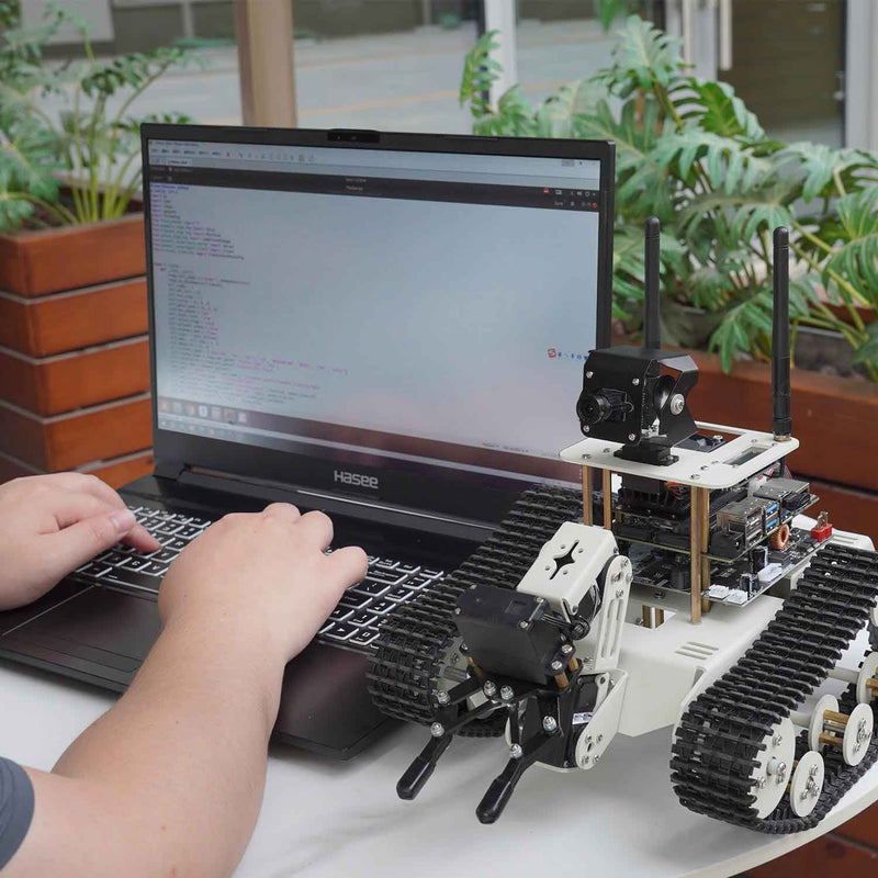 Transbot SE ROS Robot, Python Programming, HD Camera for Jetson NANO (w/ Board)
