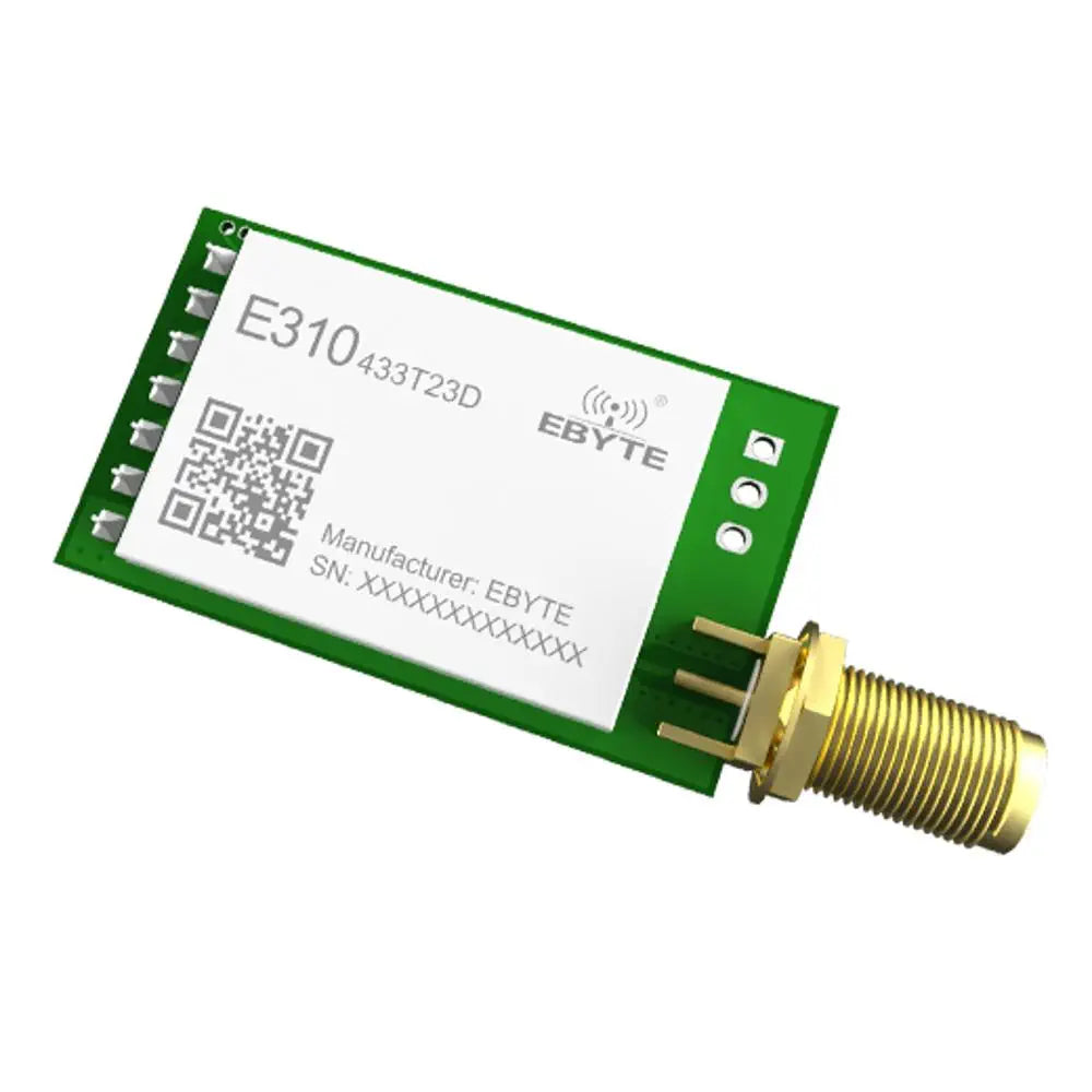 E310-433T23D narrow-band Sub-GHz RF transceiver half-duplex, air wake-up, data relay and forwarding
