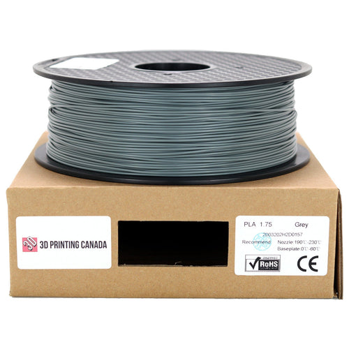 Grey Standard PLA Filament, 1.75mm, 1kg