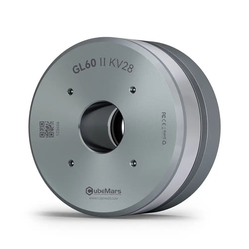 CubeMars GL60II KV28 BLDC motor with Driver Board Hall Sensor for Gimbal System