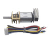 6V 20:1 Micro Metal Gearmotor w/ Encoder &amp; Cable, 750rpm