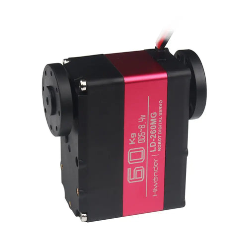 Hiwonder LD 260MG Digital Servo w/ 60KG High Torque for RC Car, Double Shaft