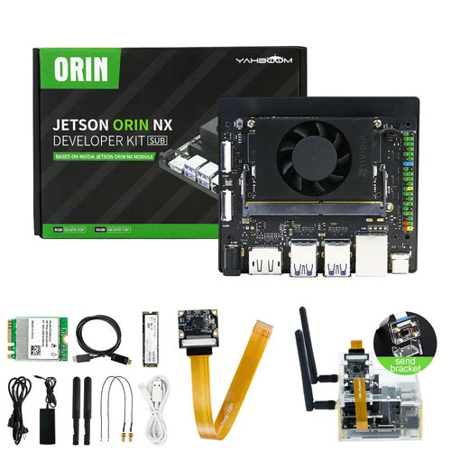 Jetson Orin NX SUB Development Kit with 16GB RAM Based On NVIDIA Core Module For ROS AI Deep Learning(16GB-Camera Advanced Kit)